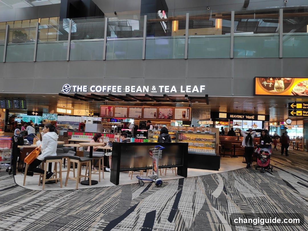 Airport Food Court Scene