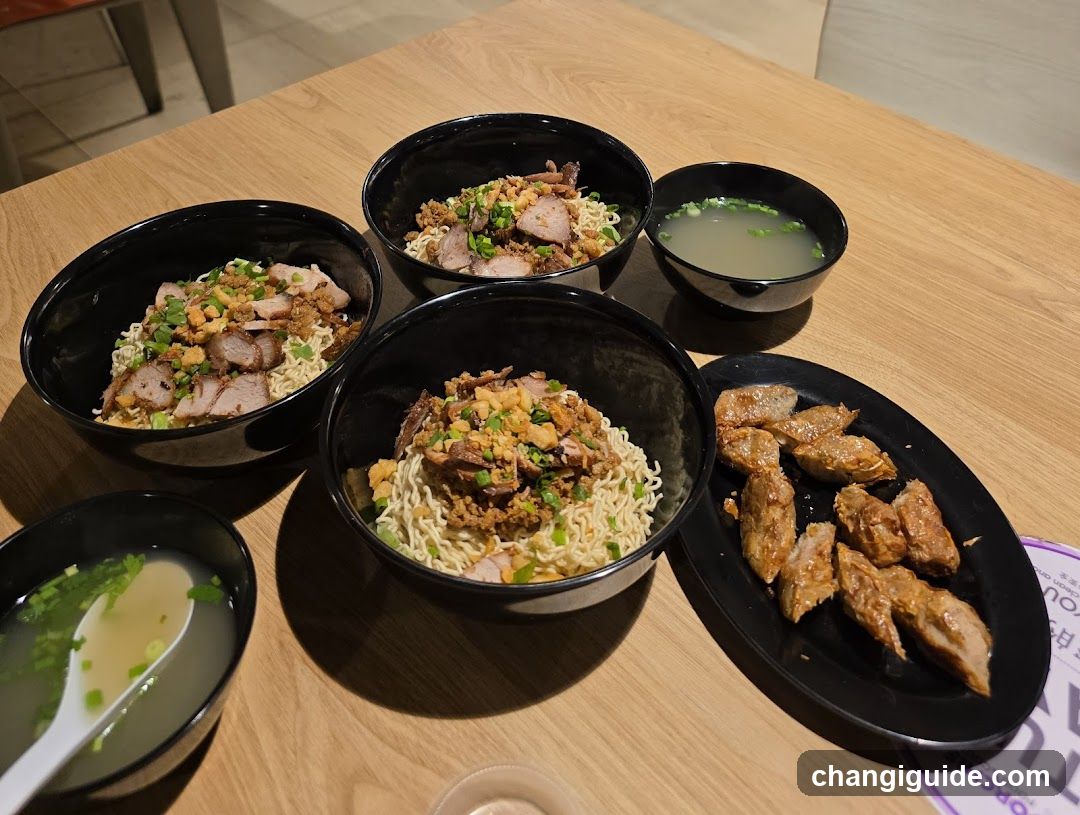 Noodle Meal Spread