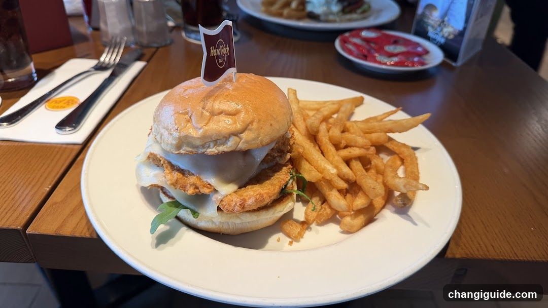 Hard Rock Cafe Meal