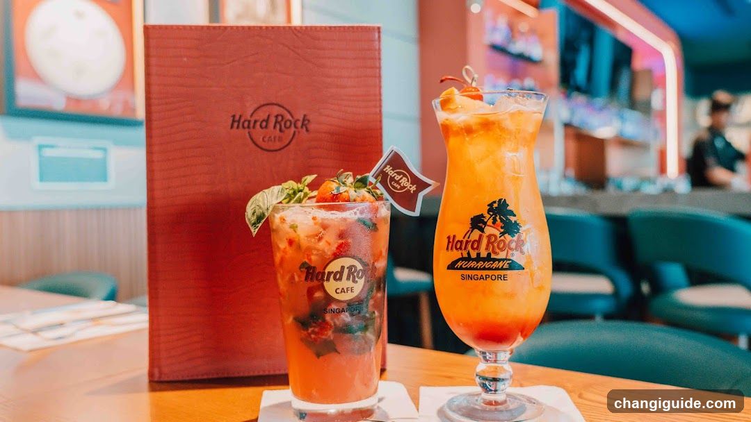 Hard Rock Cafe Singapore Cocktails