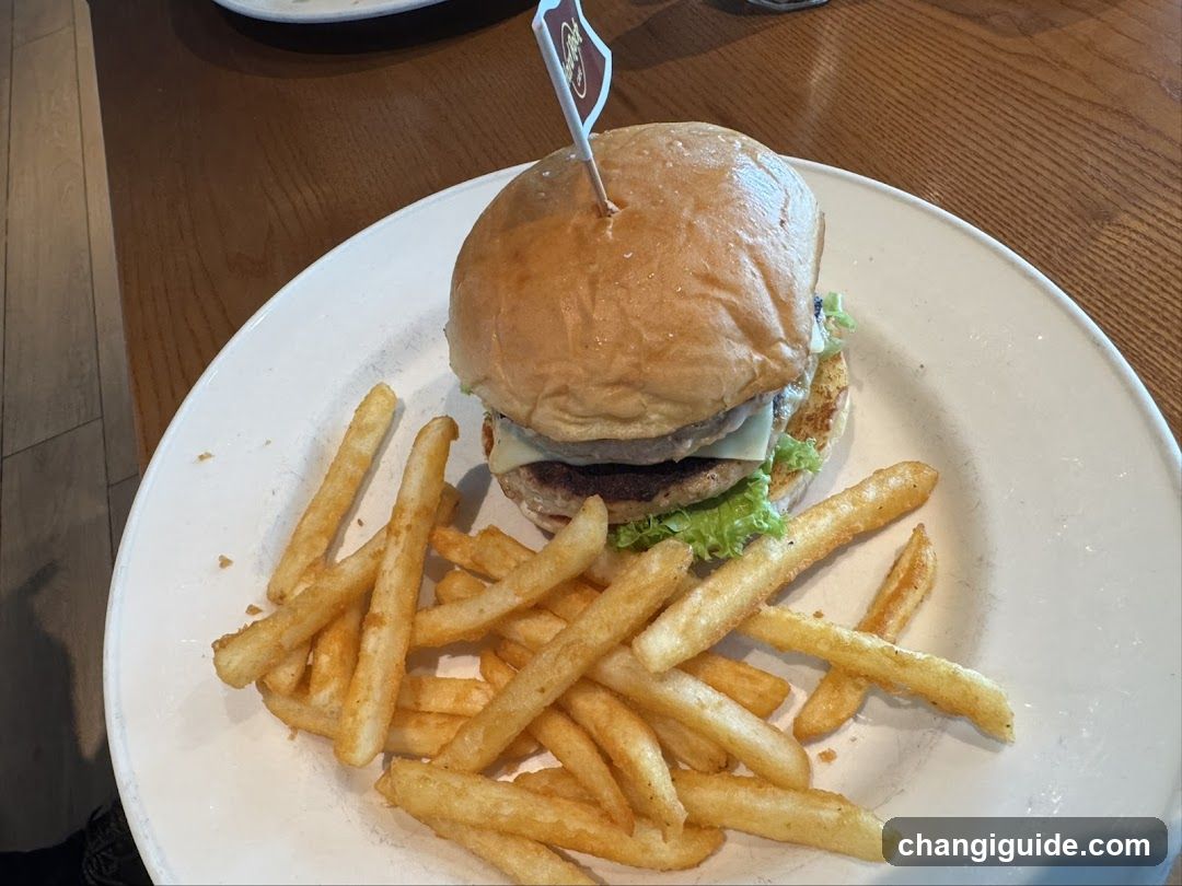 Burger with Fries
