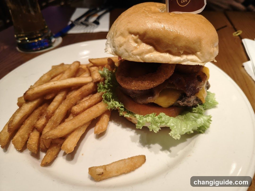 Burger and Fries