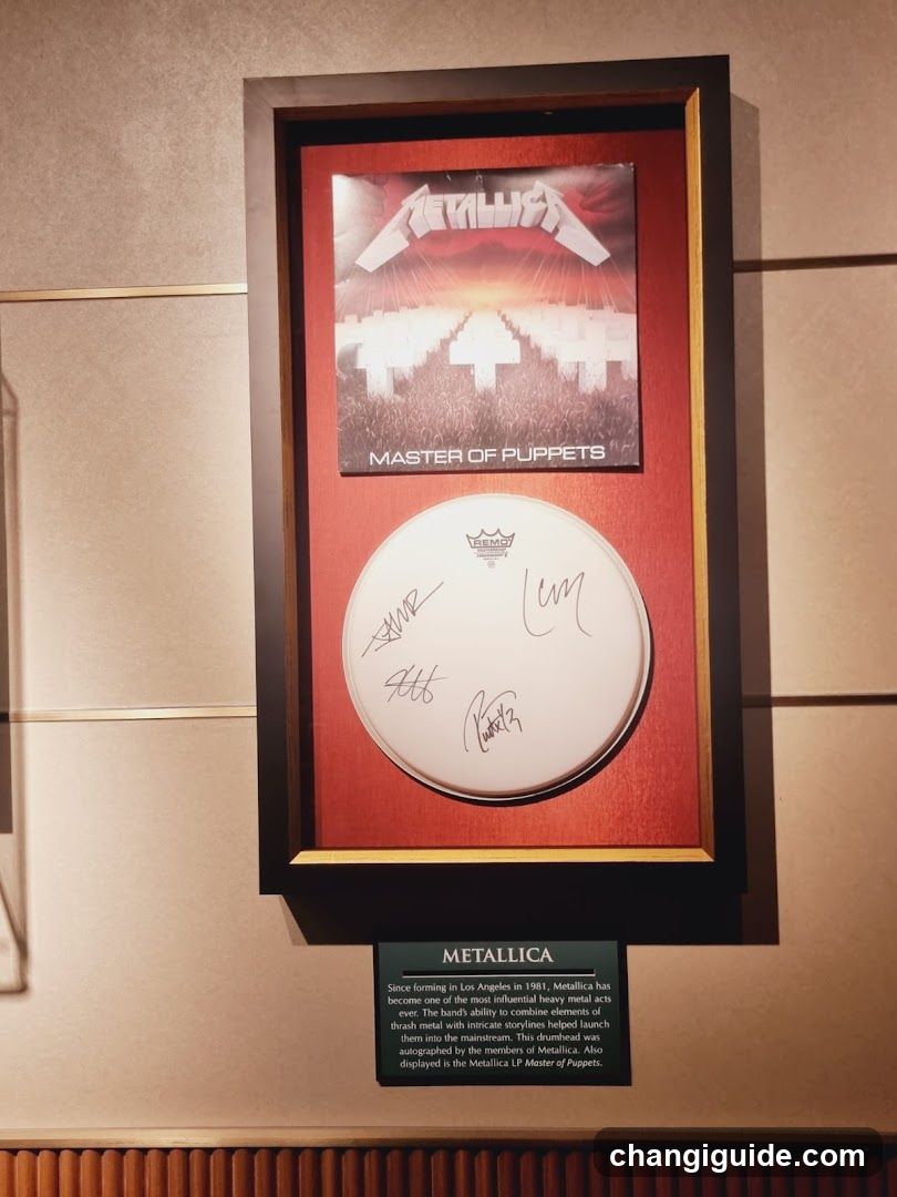 Metallica Master of Puppets Display