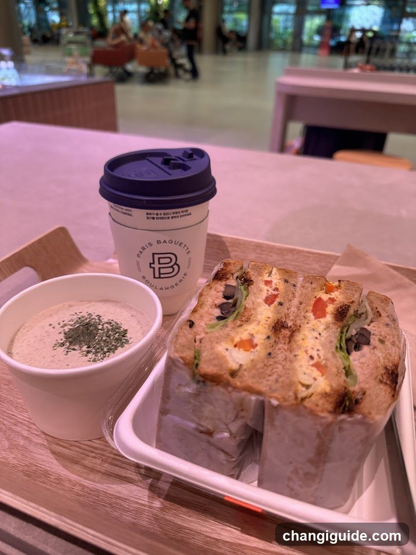 Paris Baguette Meal