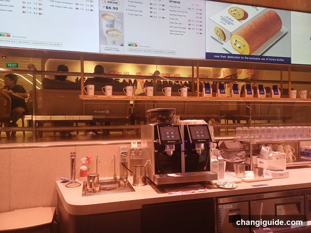 Coffee Shop Interior View
