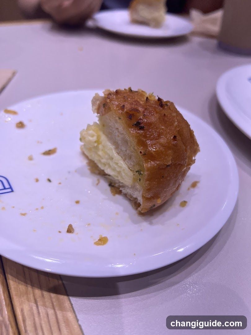 Baked Pastry on Plate