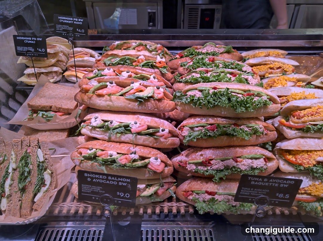 Sandwich Display Case