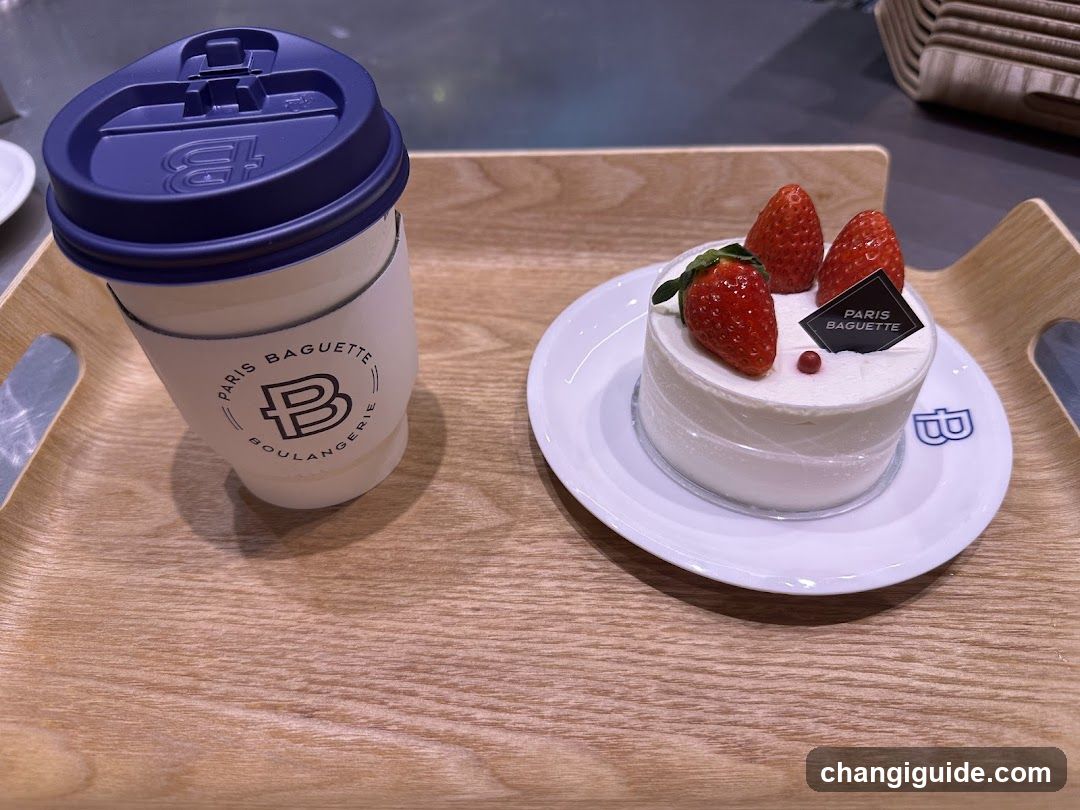 Paris Baguette Coffee and Cake