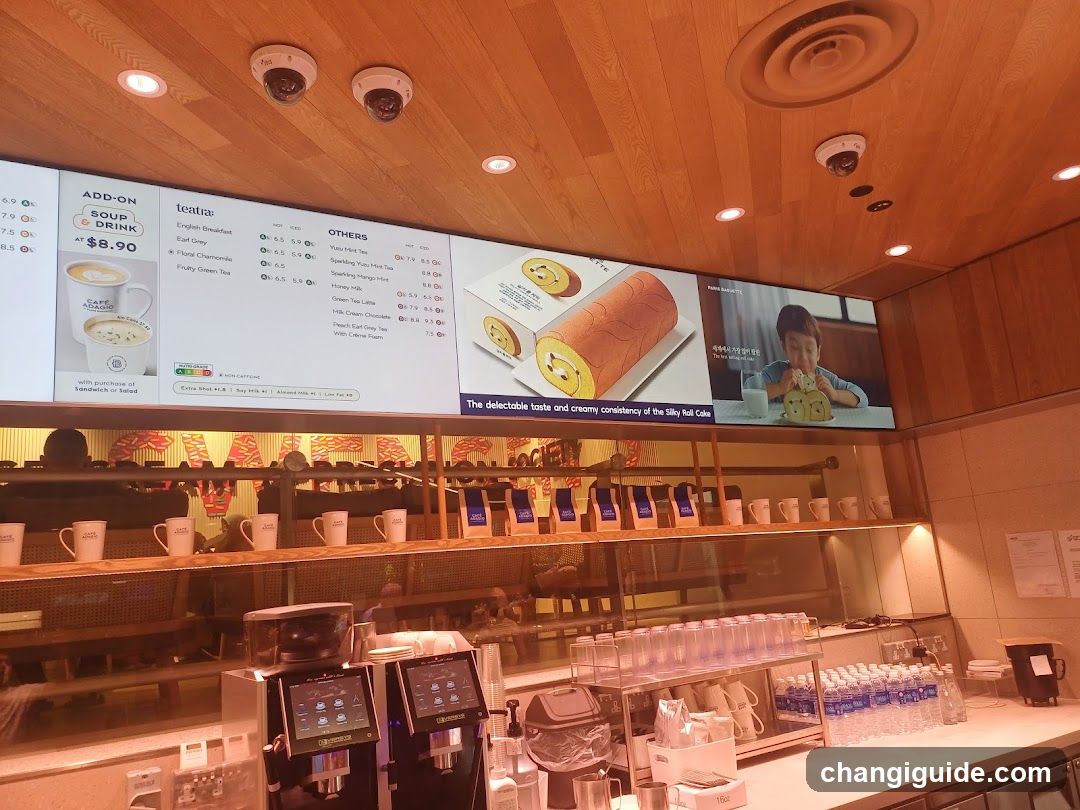 Coffee Shop Interior Display