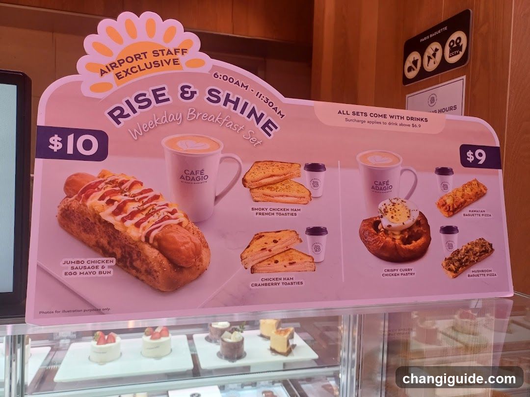 Airport Staff Exclusive Rise & Shine Weekday Breakfast Set