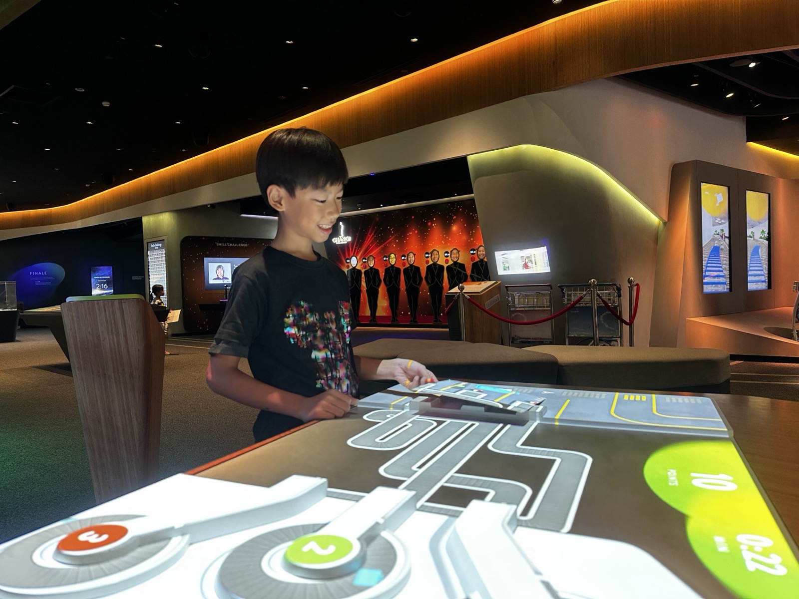 Airport-themed Halloween games at Changi Experience Studio in Jewel