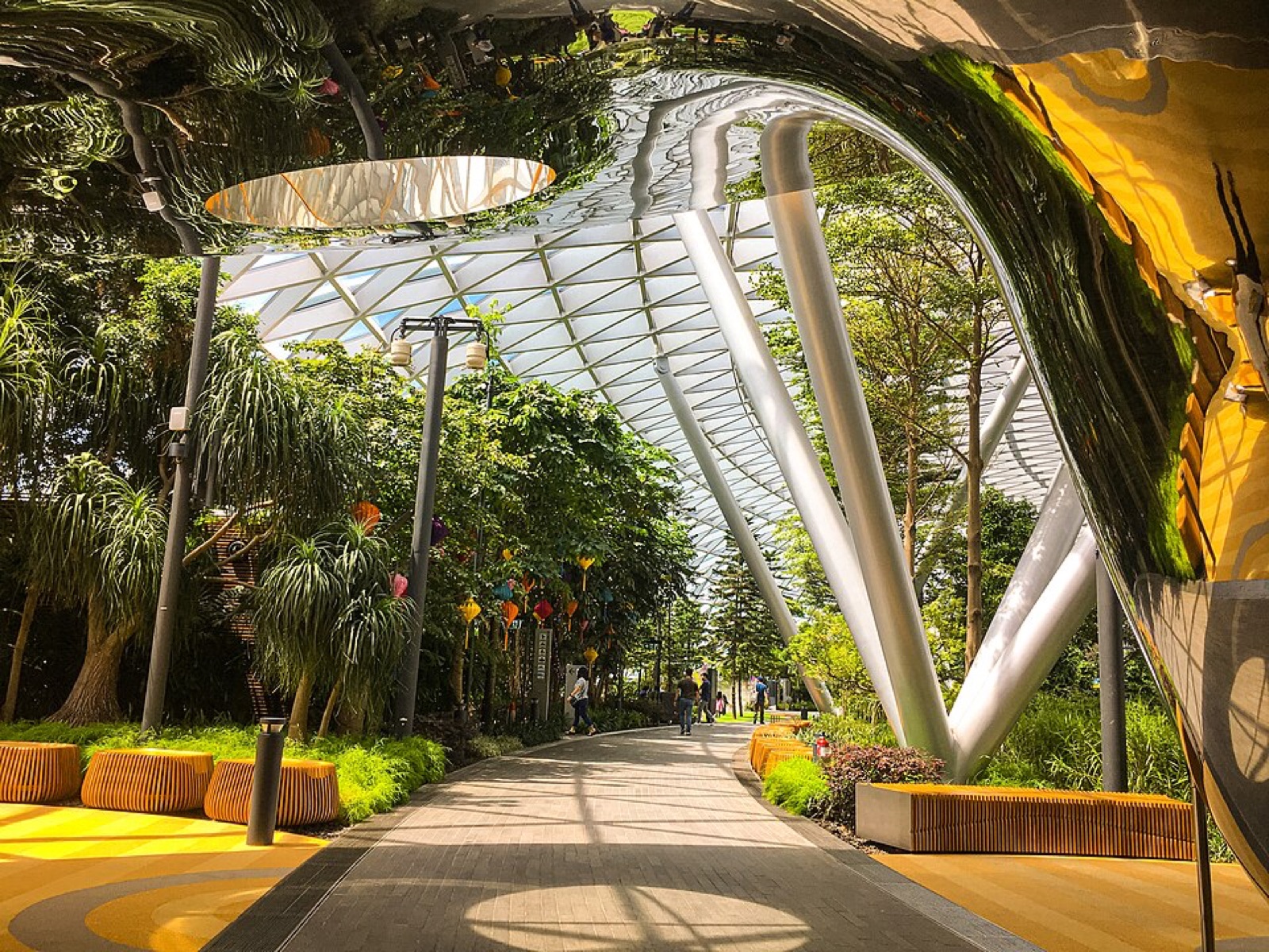 Canopy Park play area on Level 5 of Jewel Changi Airport