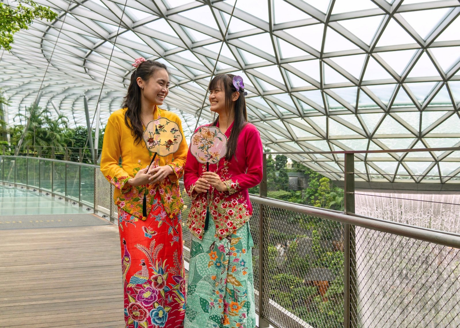 A Touch and Taste of Peranakan Heritage at Jewel: Food, Costumes and Canopy Bridge