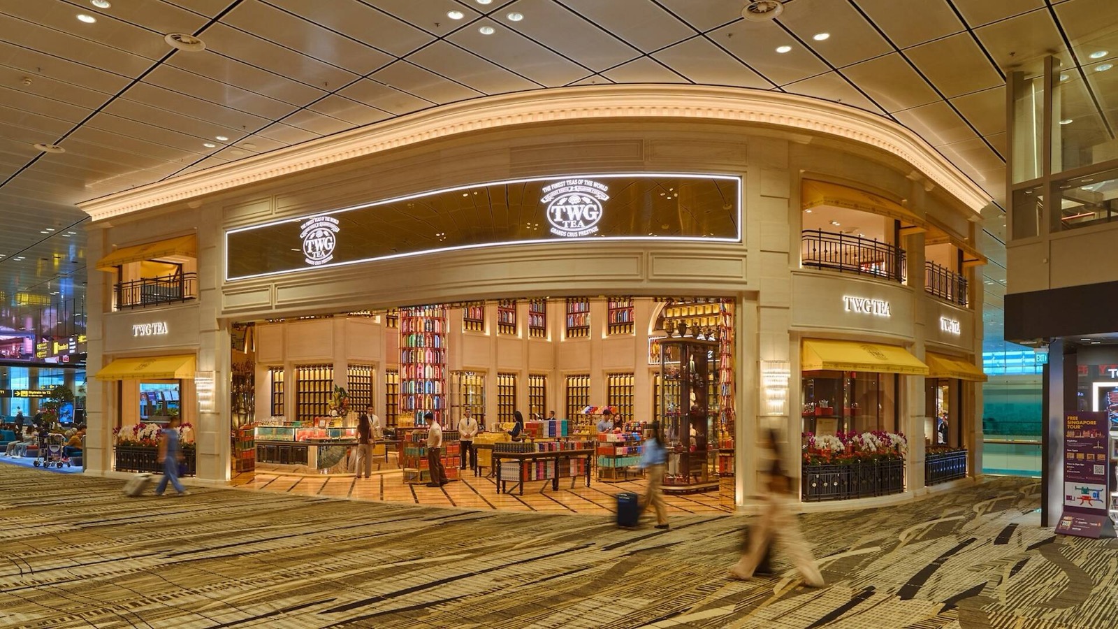 TWG Tea Gallery Opens at Changi T3 With a 24-Hour Tea Museum